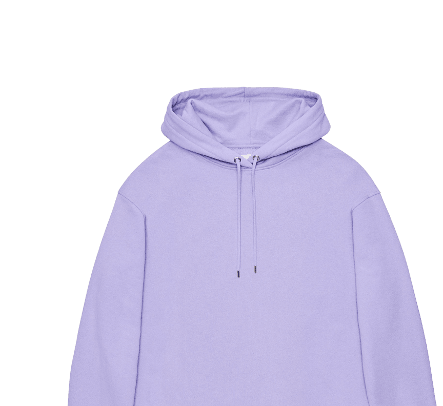 Lilac color hoodie